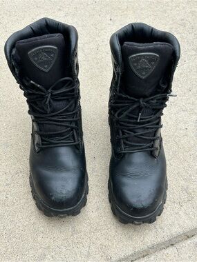 Black Tactical Boots Rocky Alpha Force